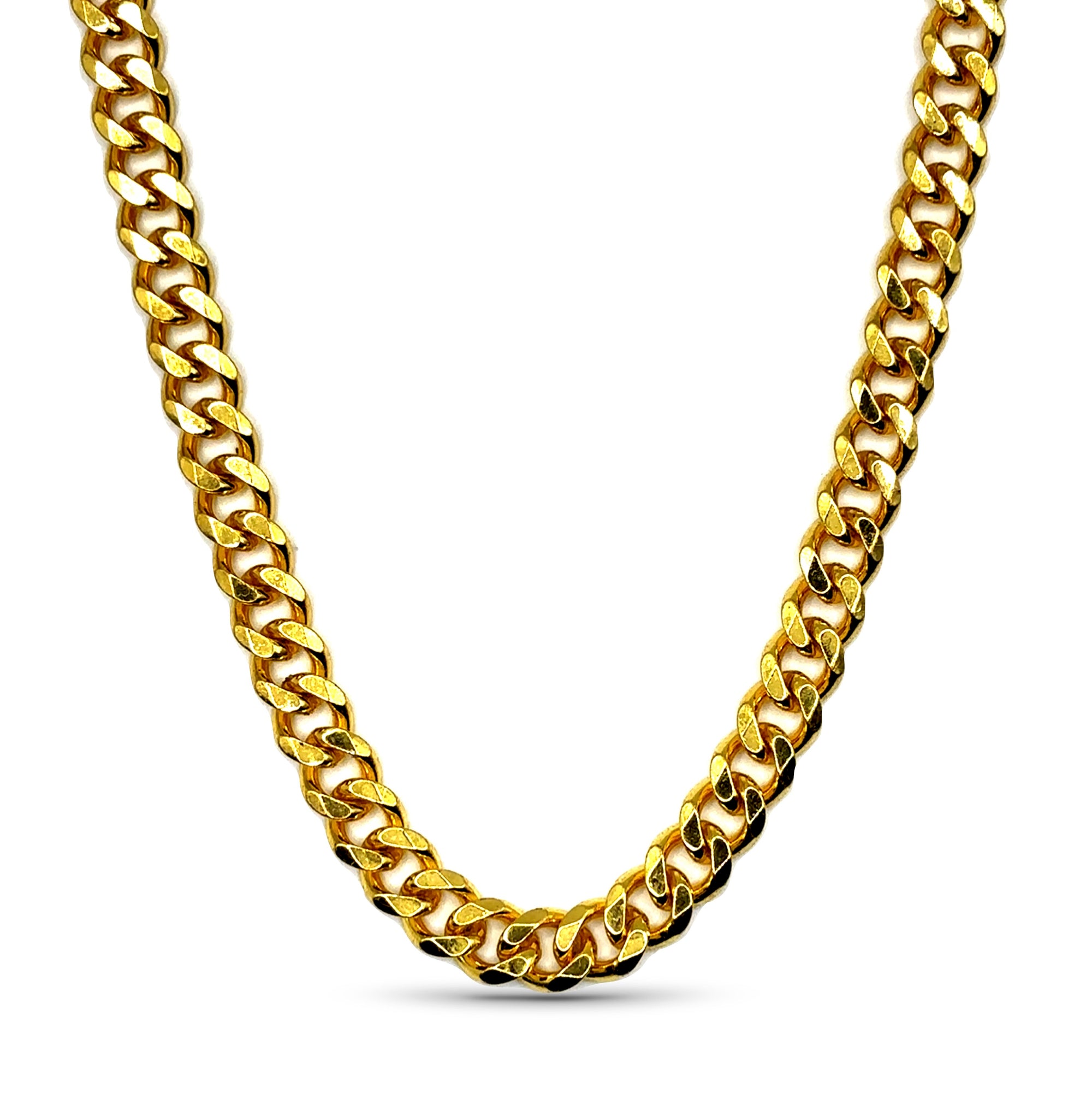 Cuban Link Chain (Gold) 9MM