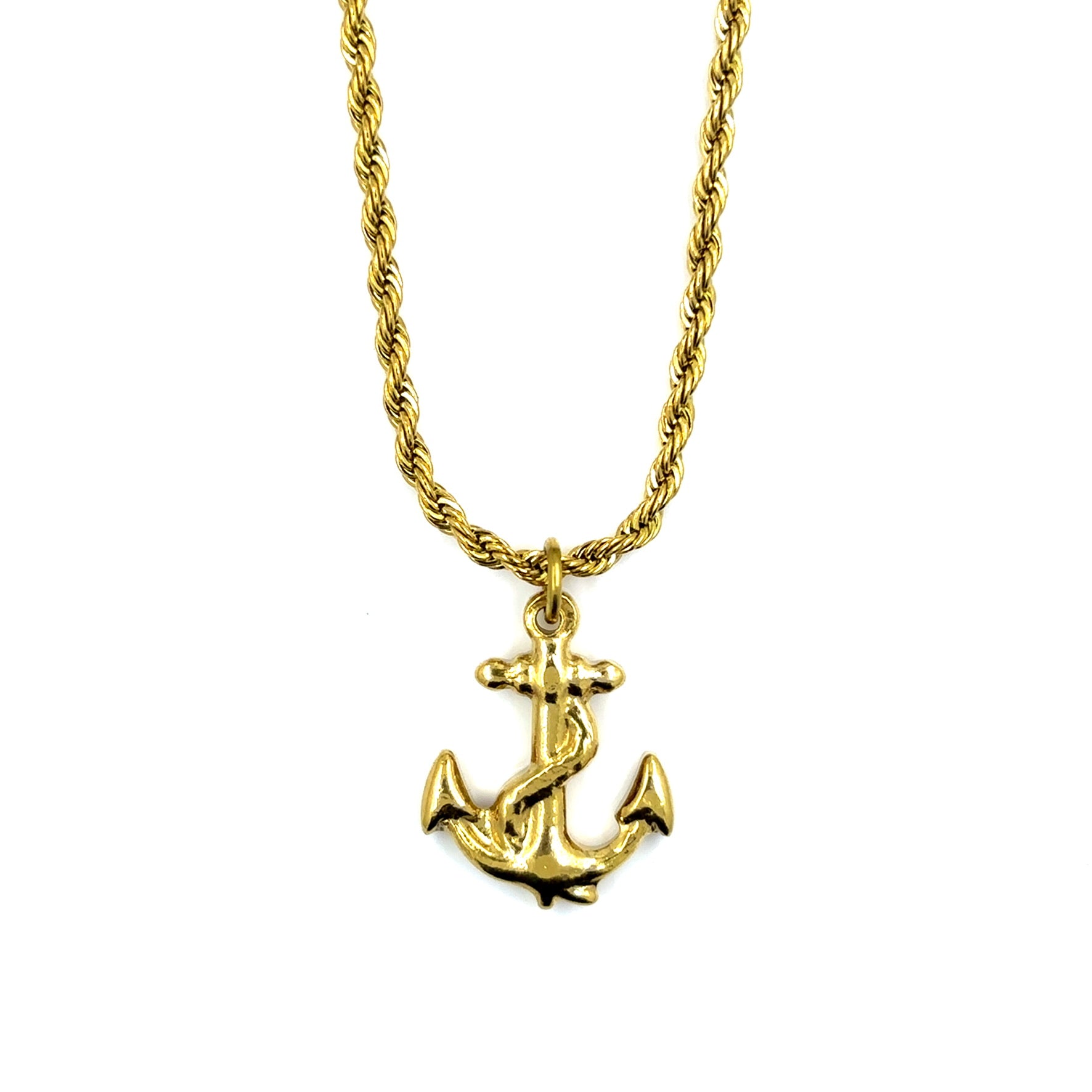 Rope Anchor Necklace