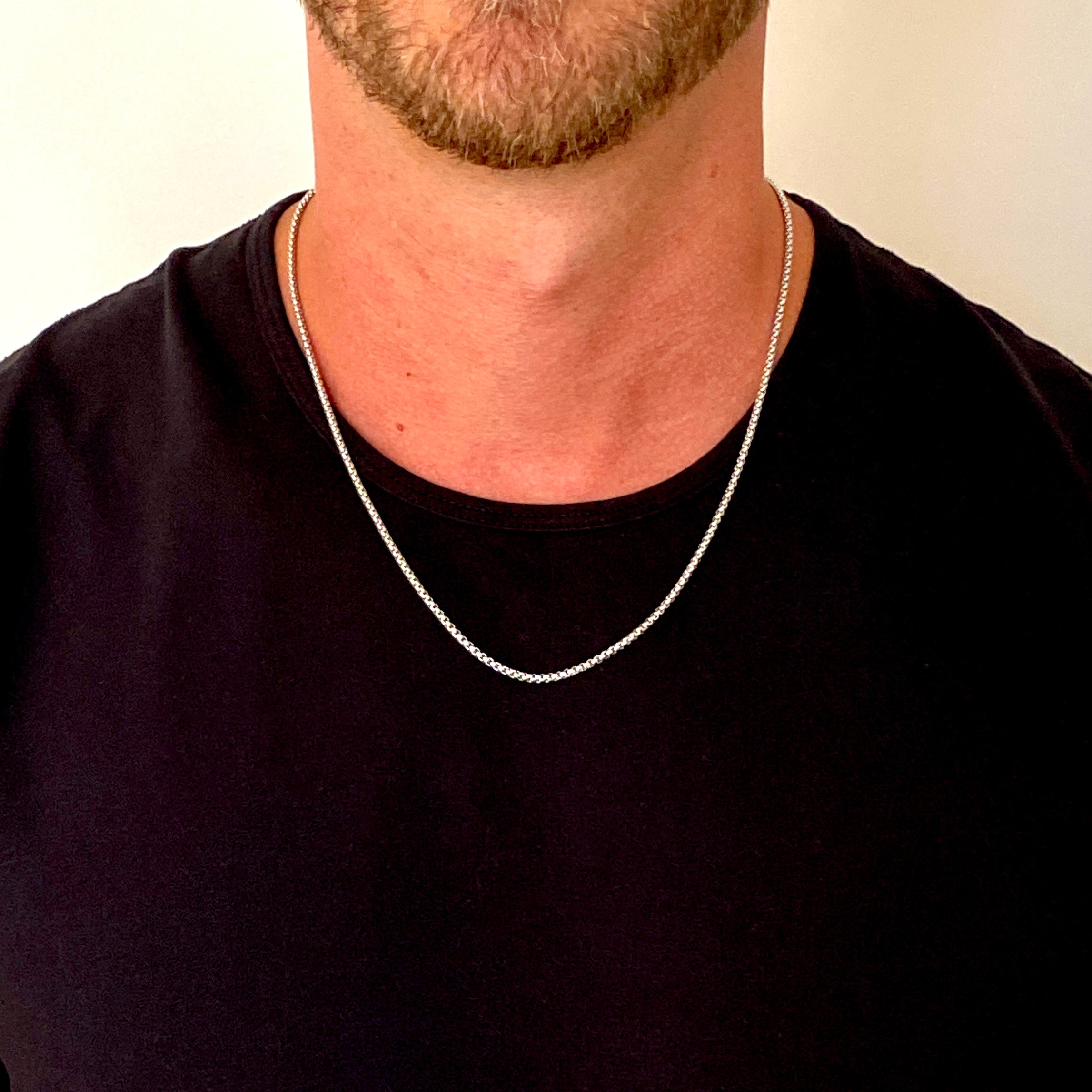 Box Chain (Silver) 2MM