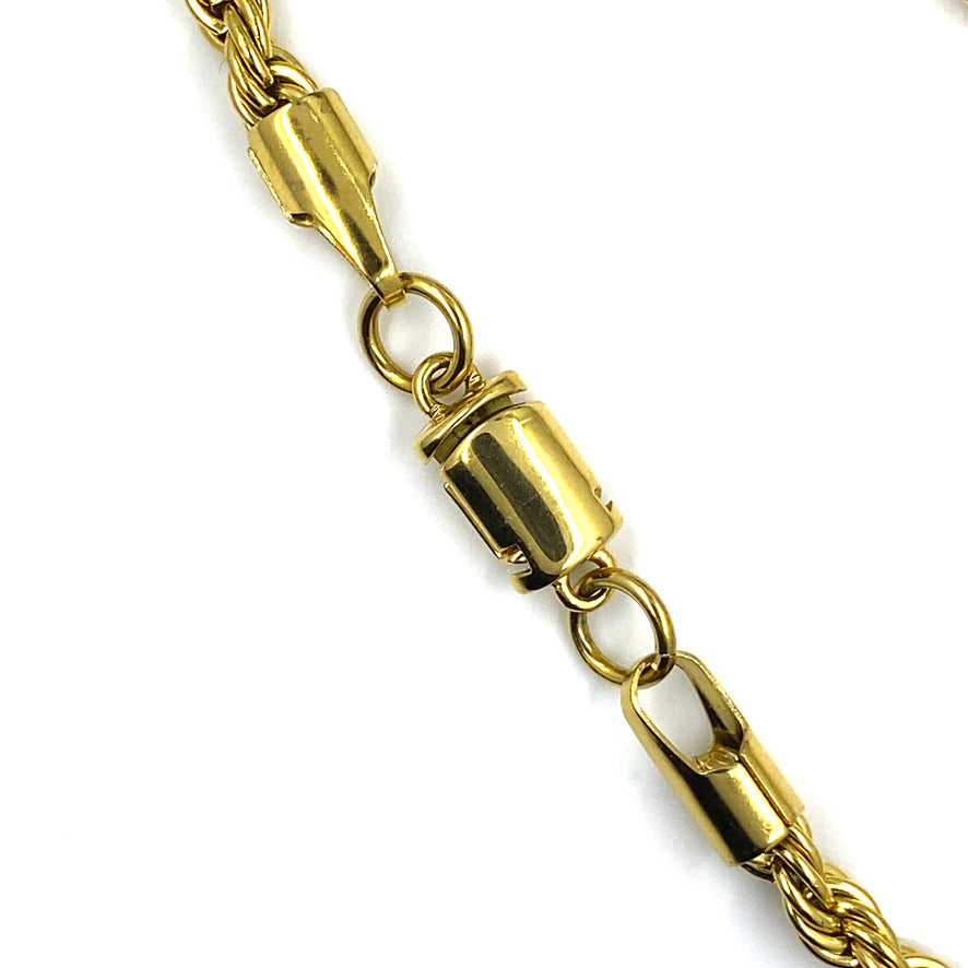 Rope Bracelet (Gold) 5MM