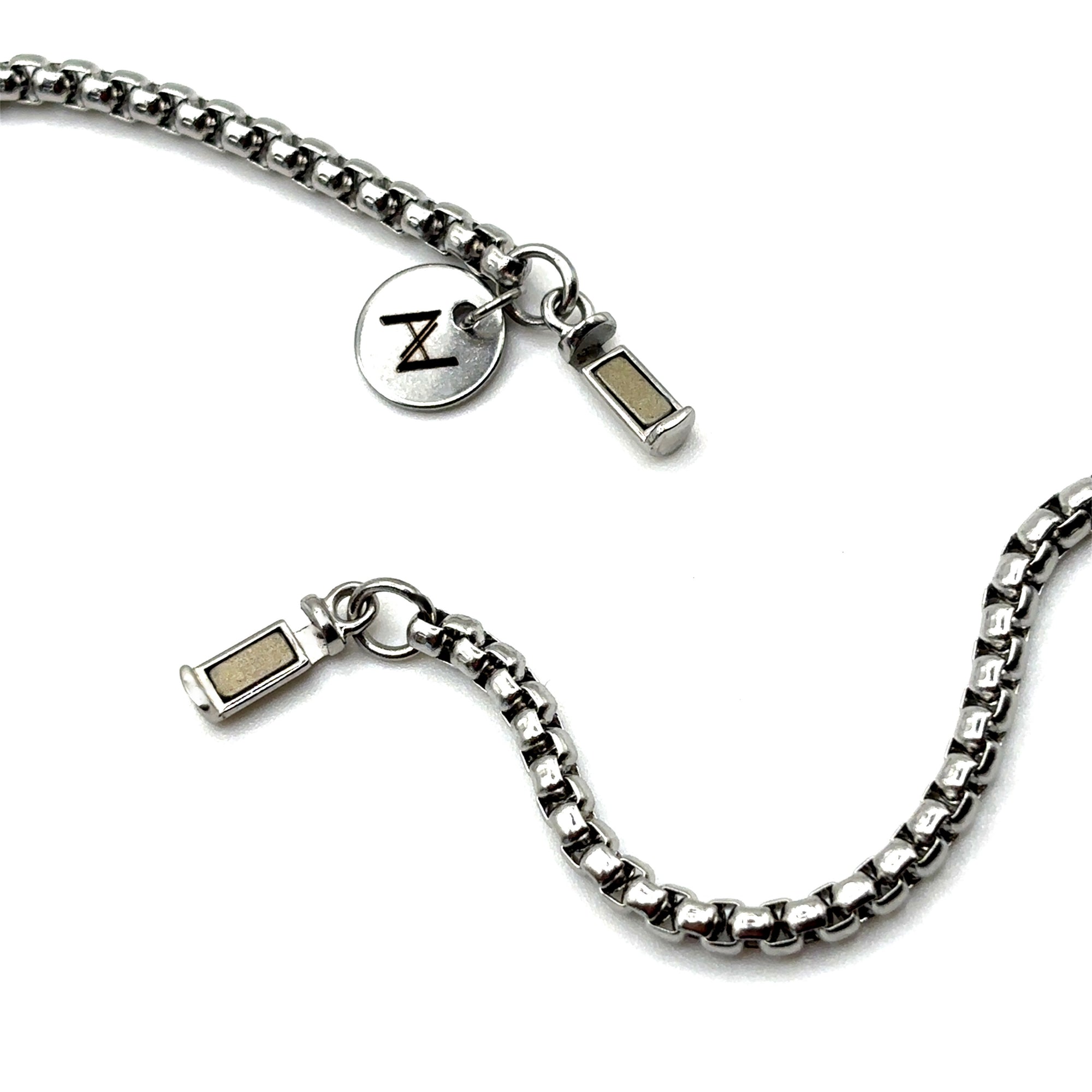 Box Bracelet (Silver) 2MM