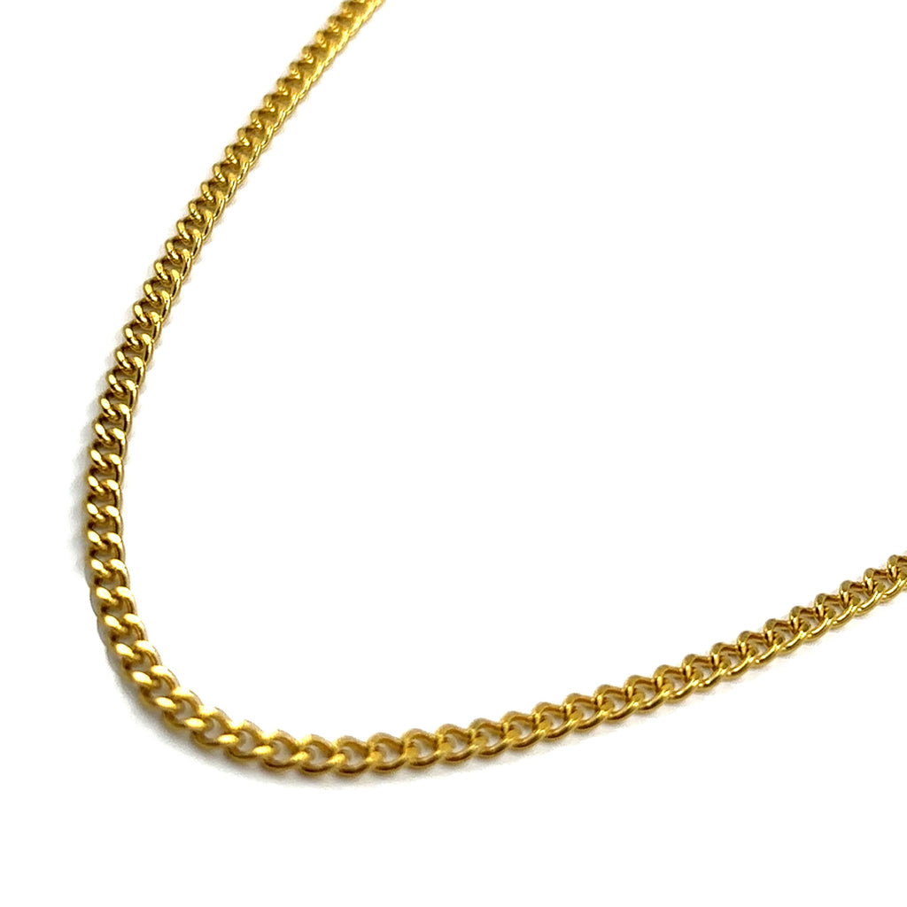 Cuban Link Chain (Gold) 2MM