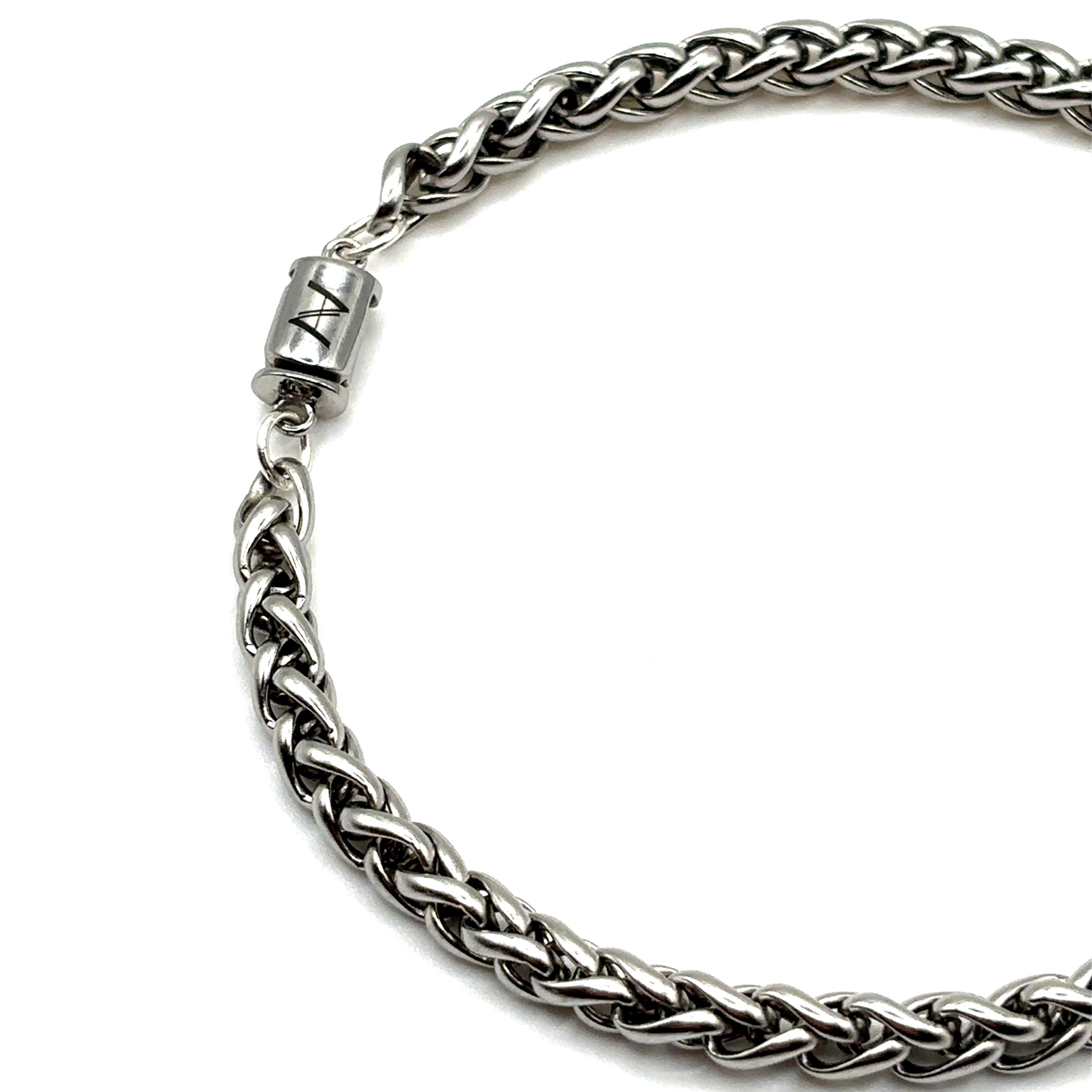 Wheat Bracelet (Silver) 5MM