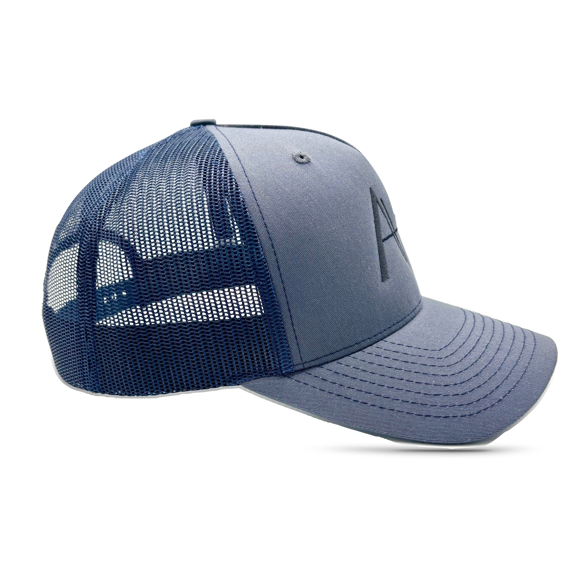 Navy Snapback Hat