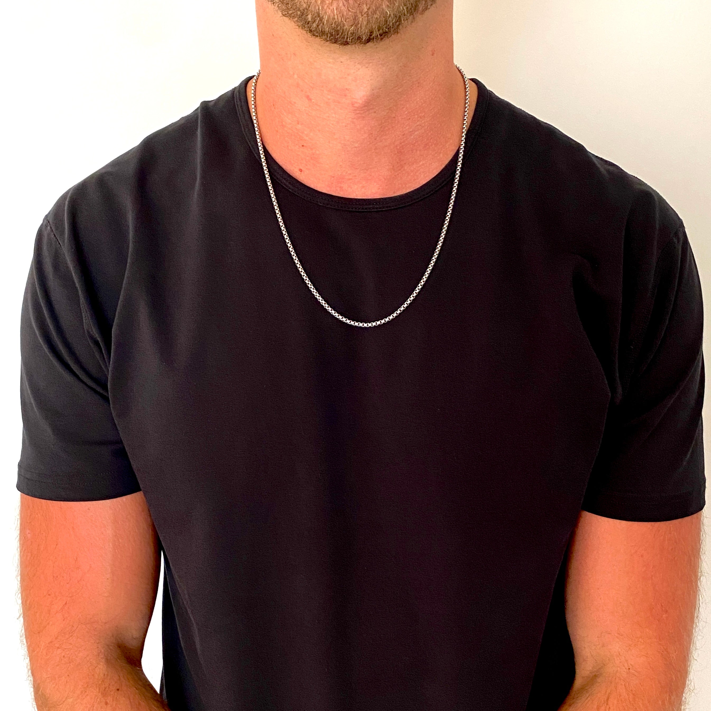 Box Chain (Silver) 2MM