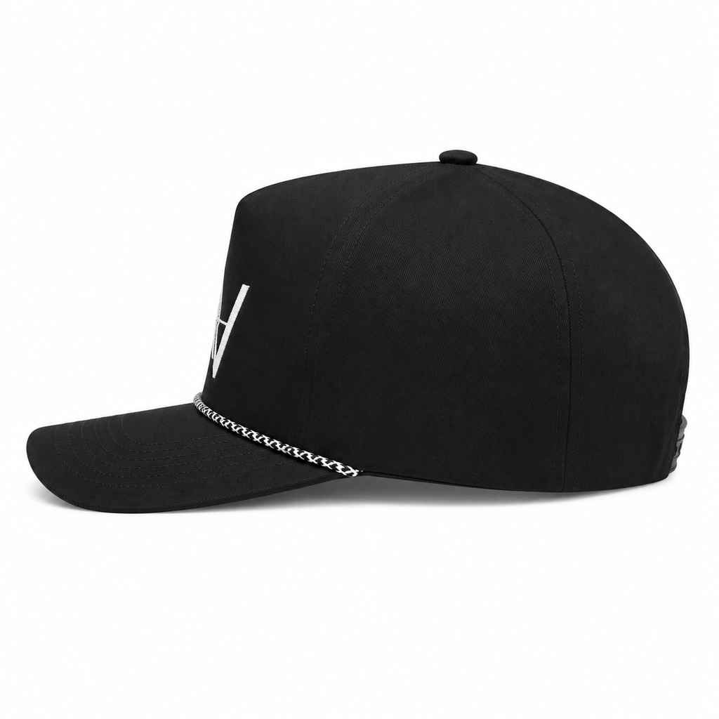 Five-Panel Rope Snapback Cap