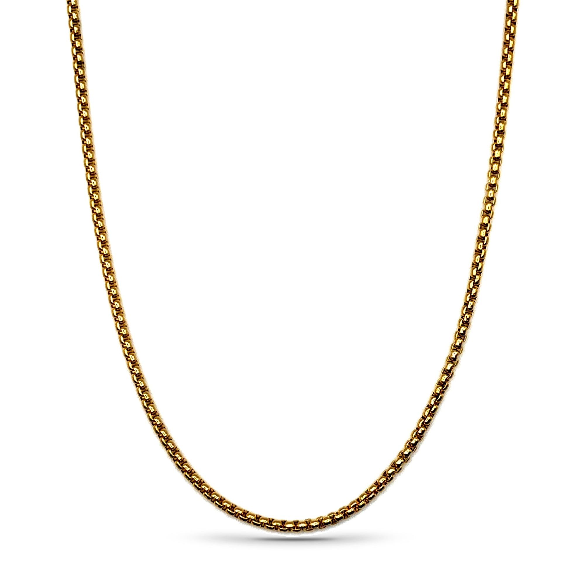 Box Chain (Gold) 2MM