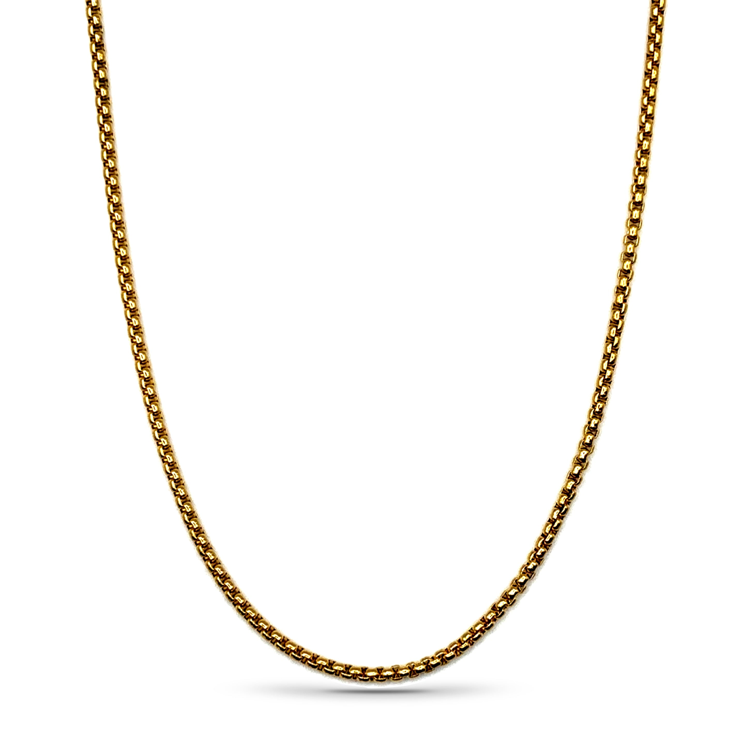 Box Chain (Gold) 2MM