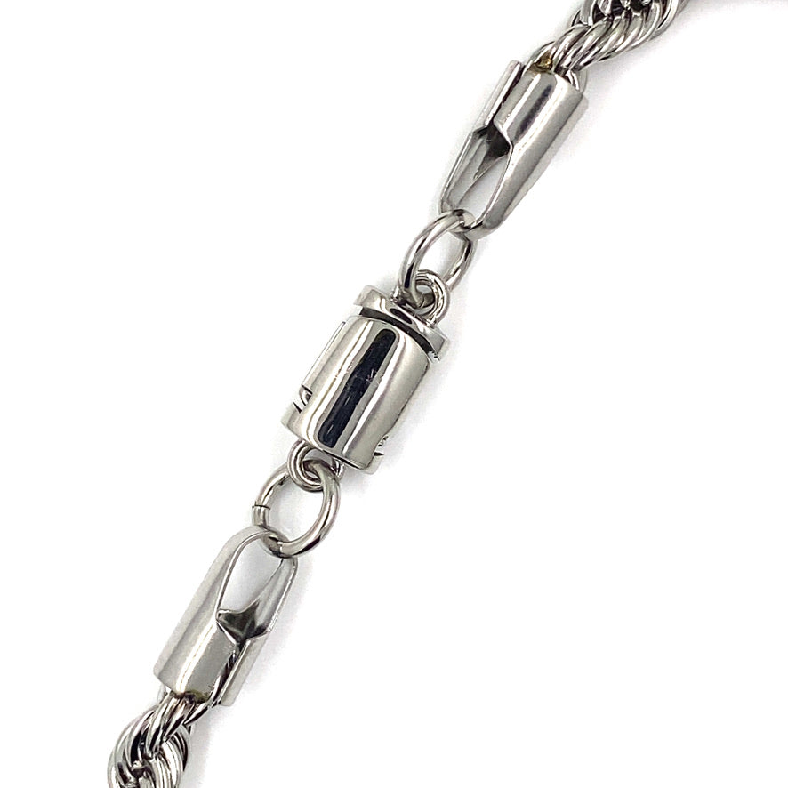 Rope Bracelet (Silver) 5MM