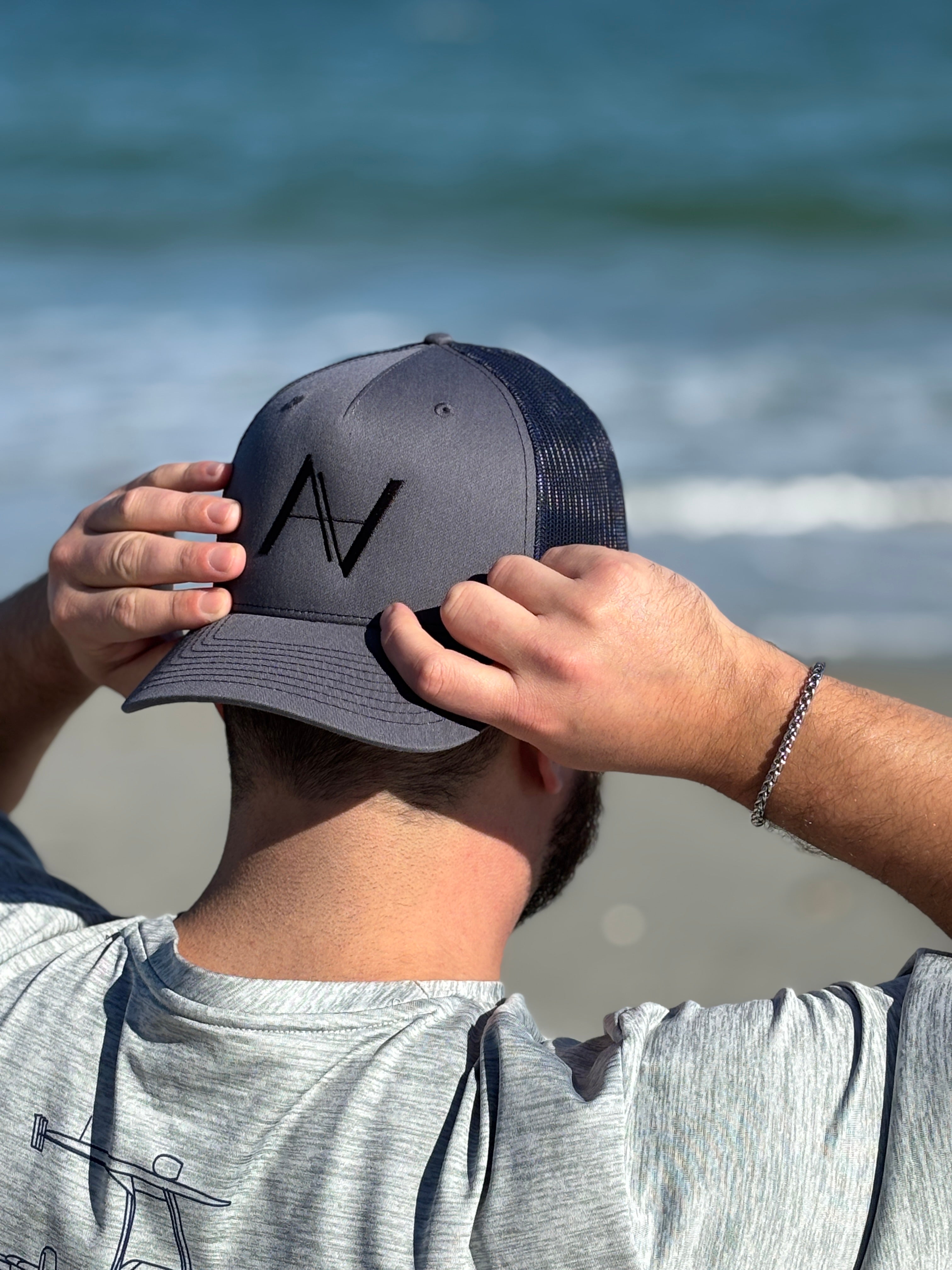 Navy Snapback Hat