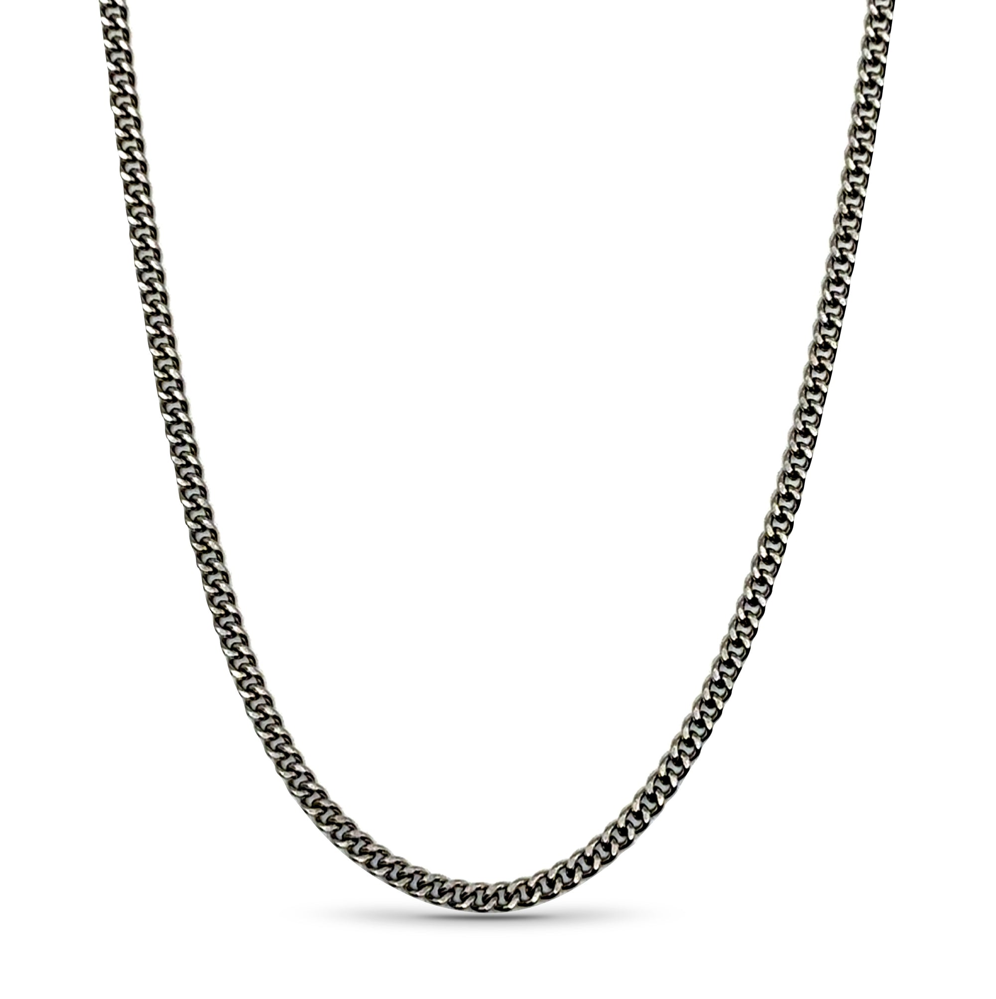 Cuban Link Chain (Silver) 3MM