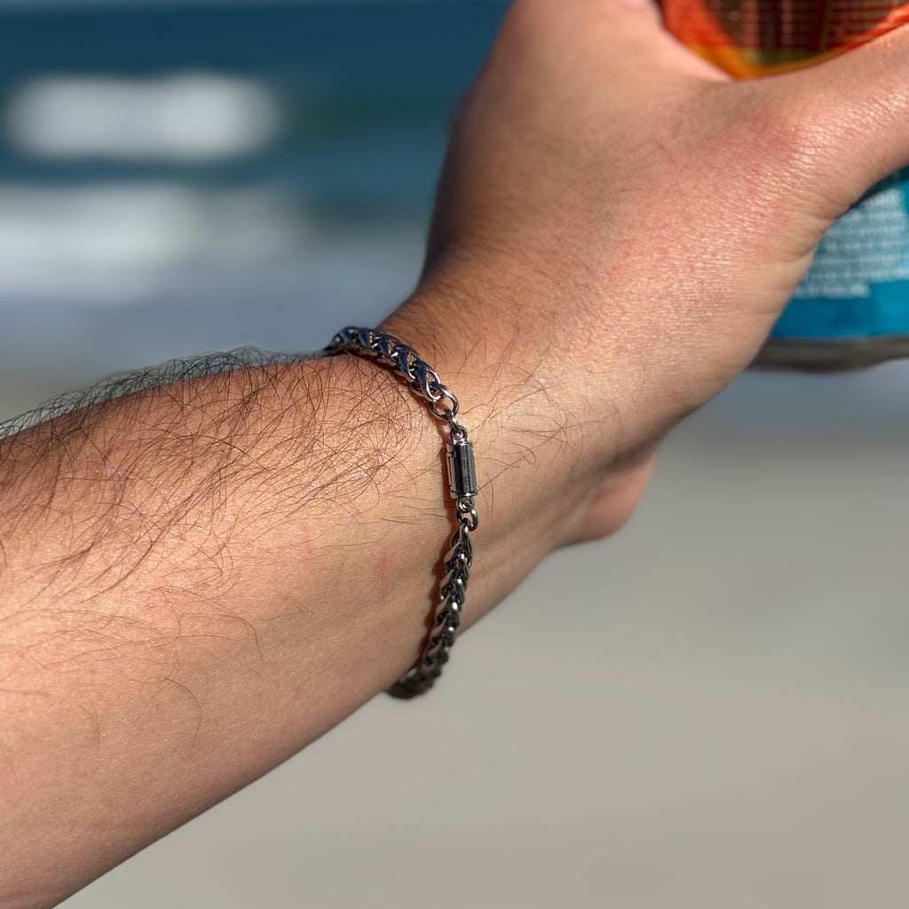 Wheat Bracelet (Silver) 5MM
