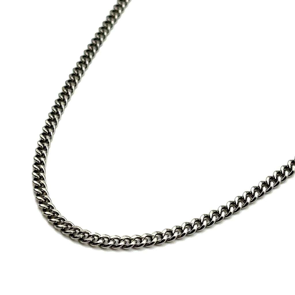 Cuban Link Chain Set (Silver) 3MM