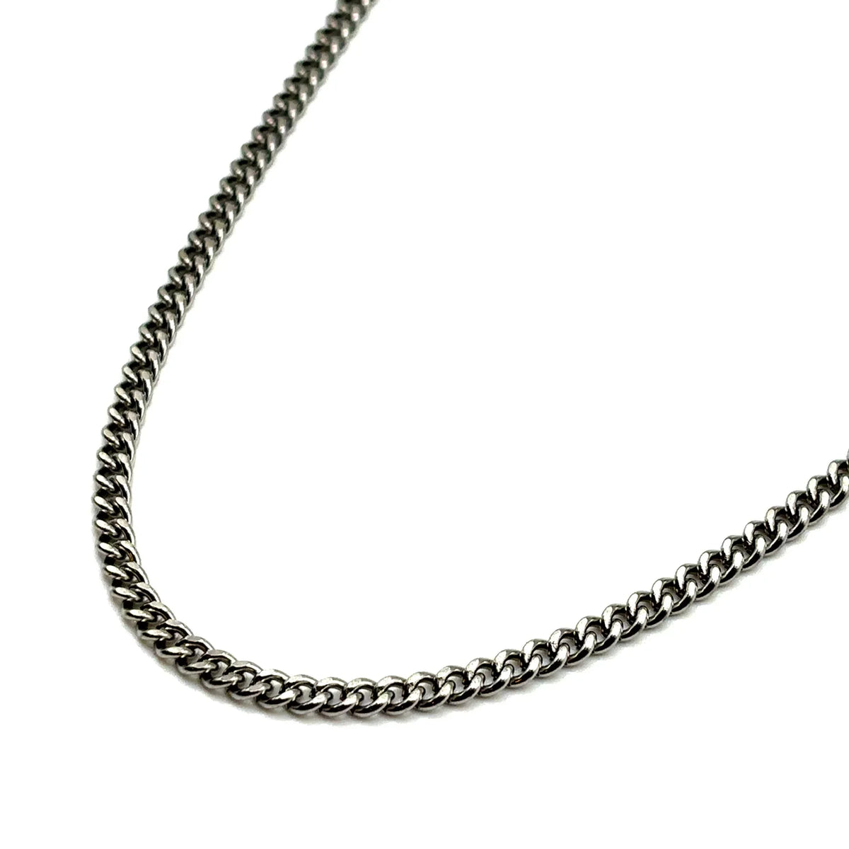 Cuban Link Chain Set (Silver) 3MM