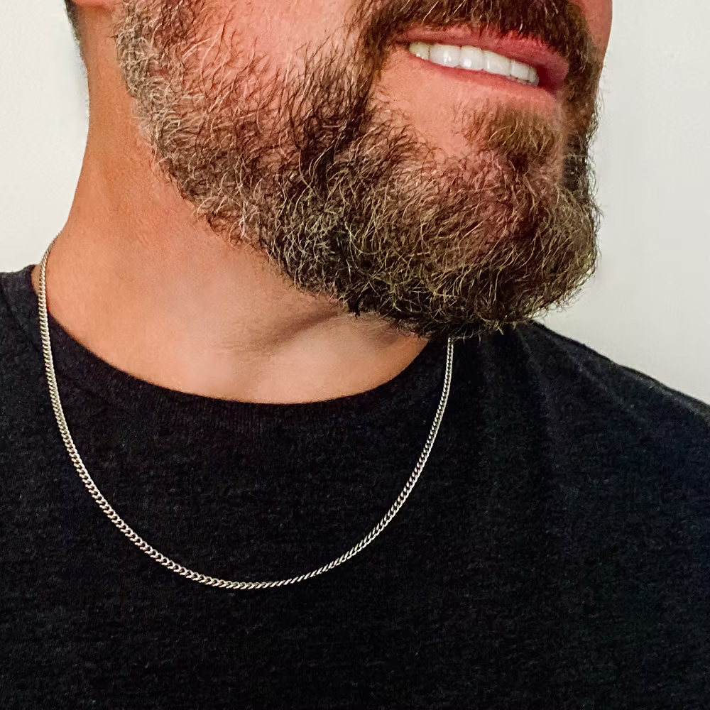 Cuban Link Chain (Silver) 3MM