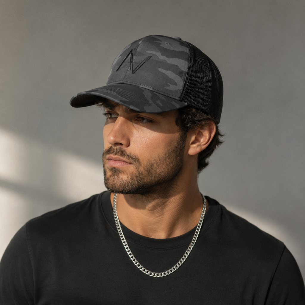 Camo Snapback Hat