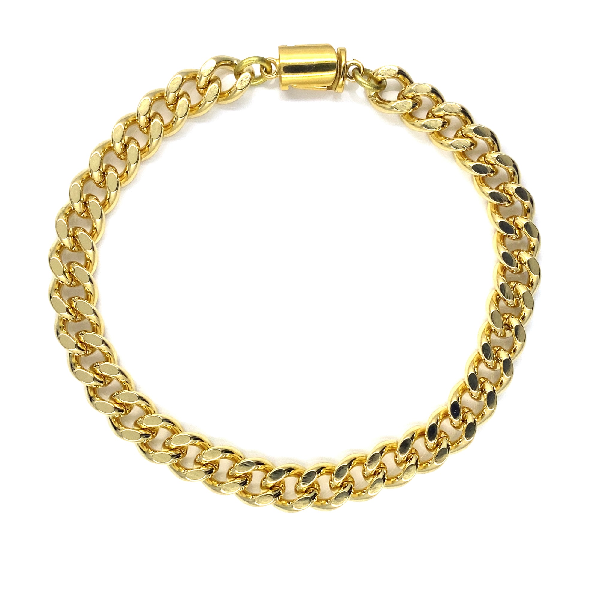Cuban Link Bracelet (Gold) 6MM
