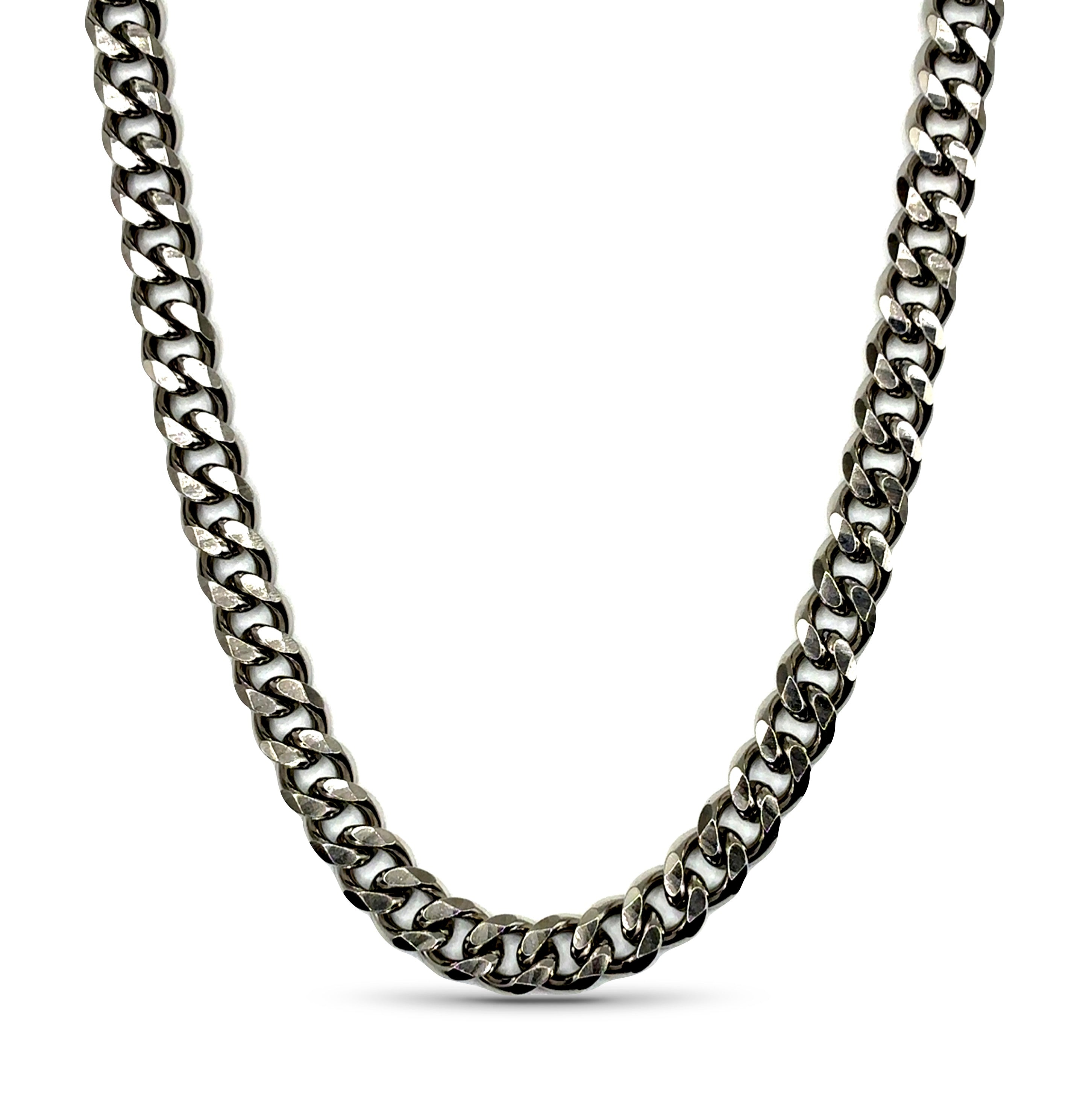 Cuban Link Chain (Silver) 9MM