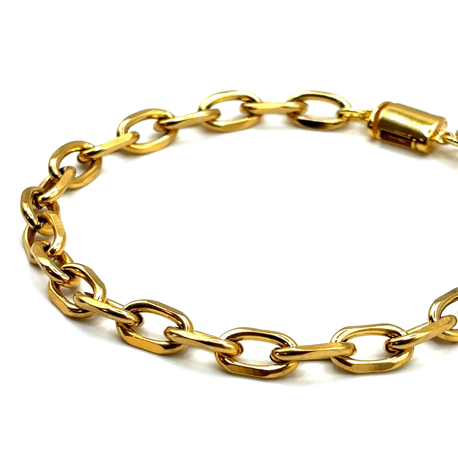 Toggle Bracelet (Gold) 7MM