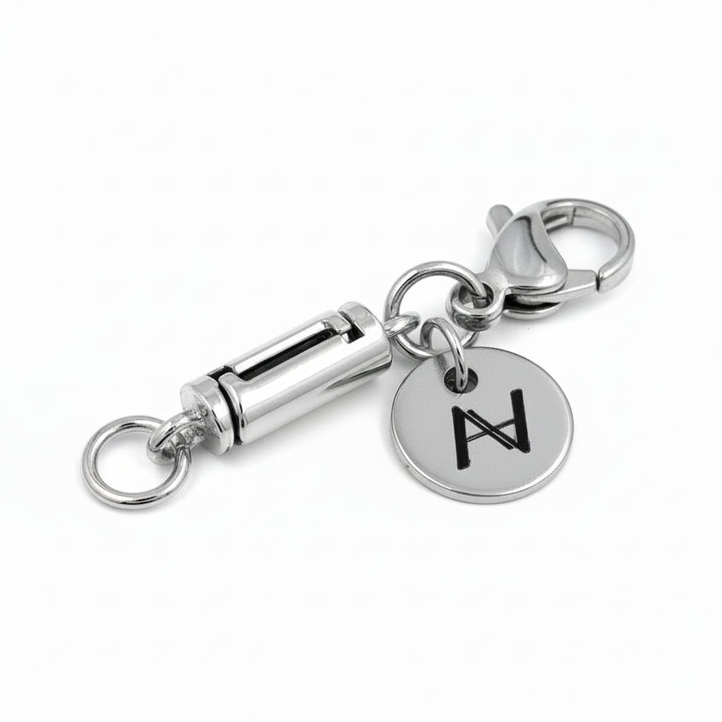 small stainless steel magnetic jewelry clasp converter