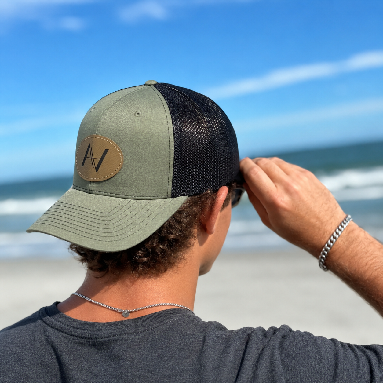 Green Snapback Hat