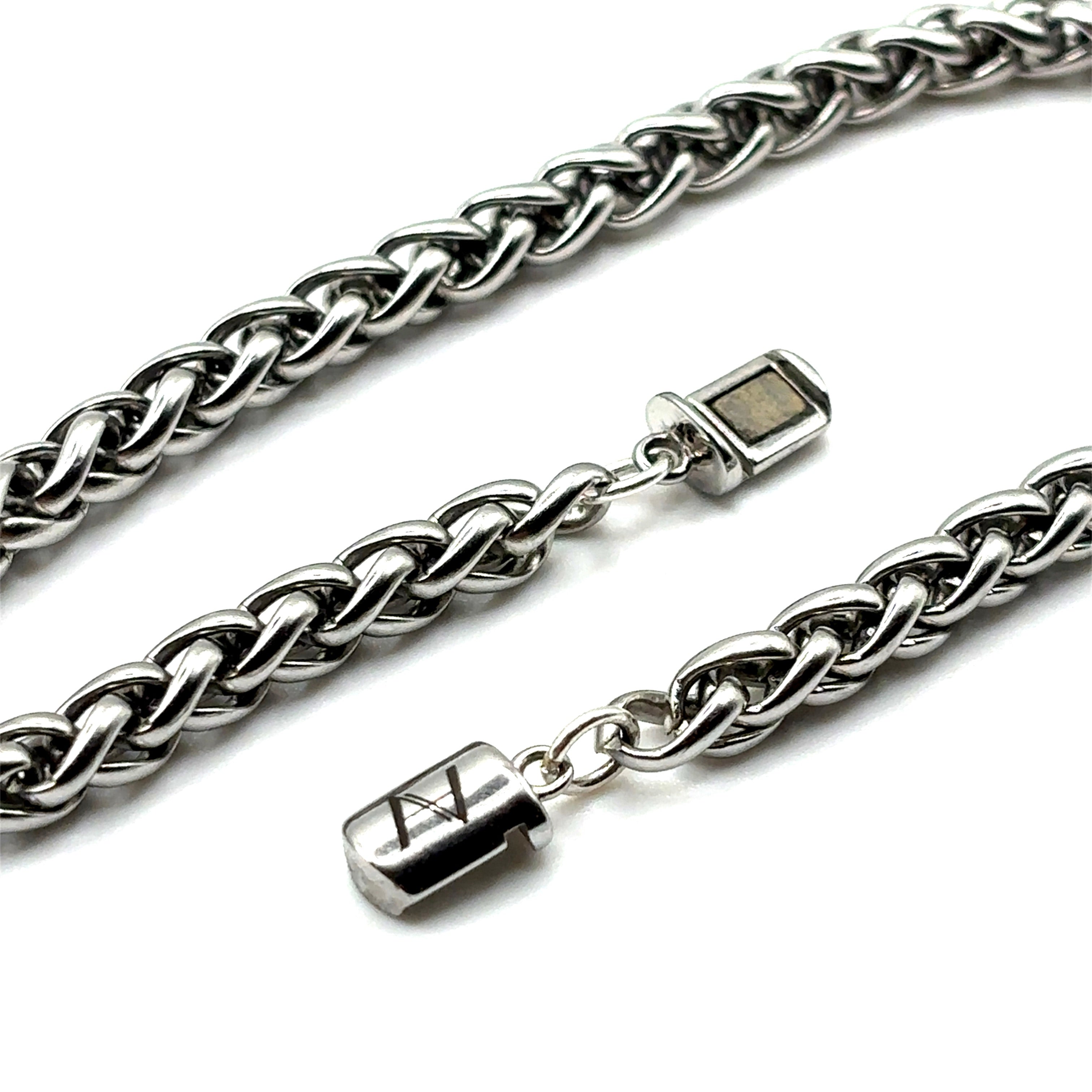 Wheat Bracelet (Silver) 5MM