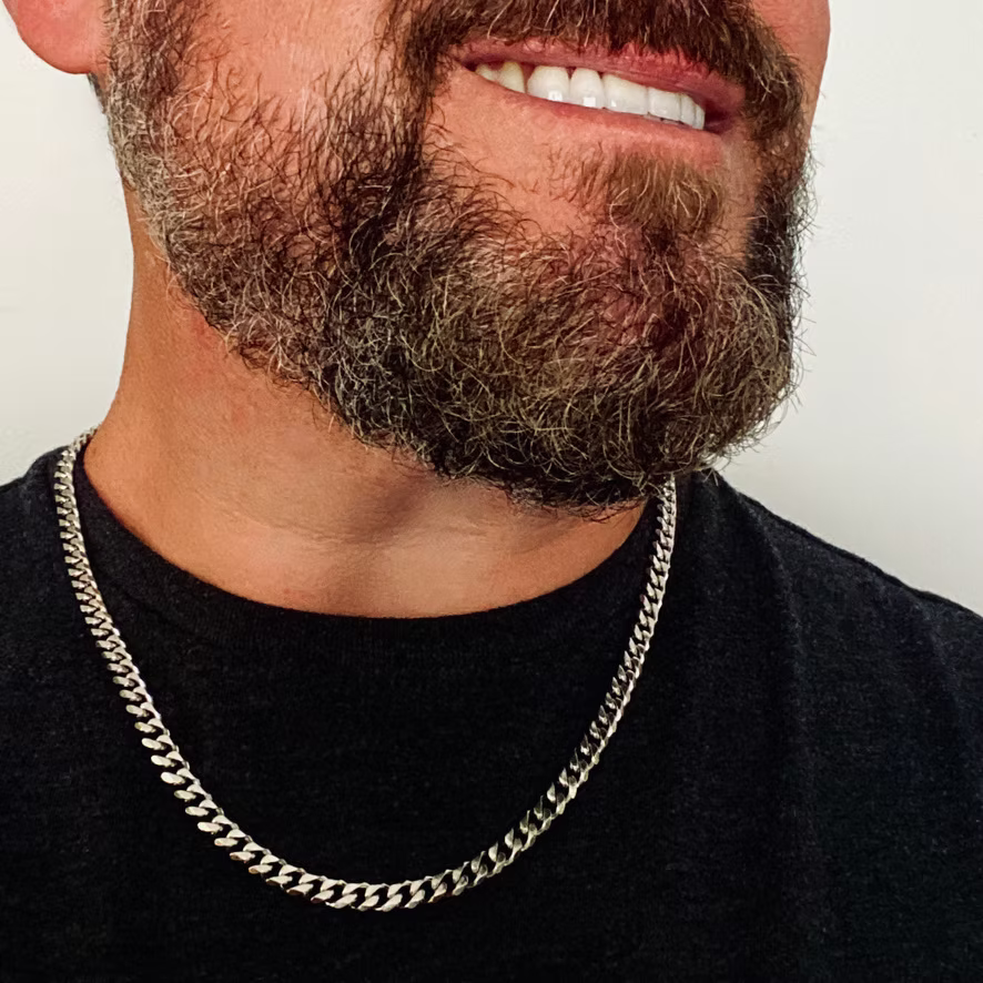 Cuban Link Chain (Silver) 6MM