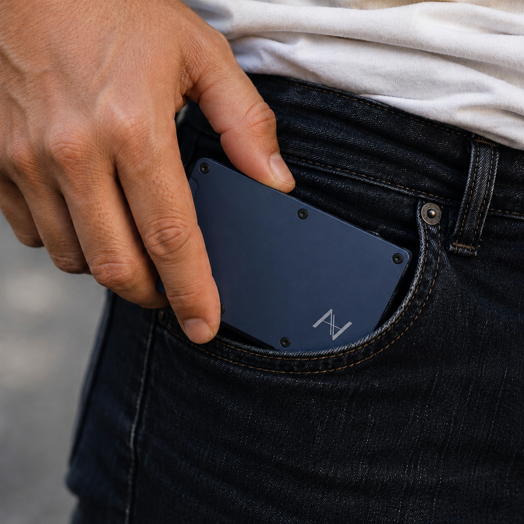 Minimalist Alloy Card Holder