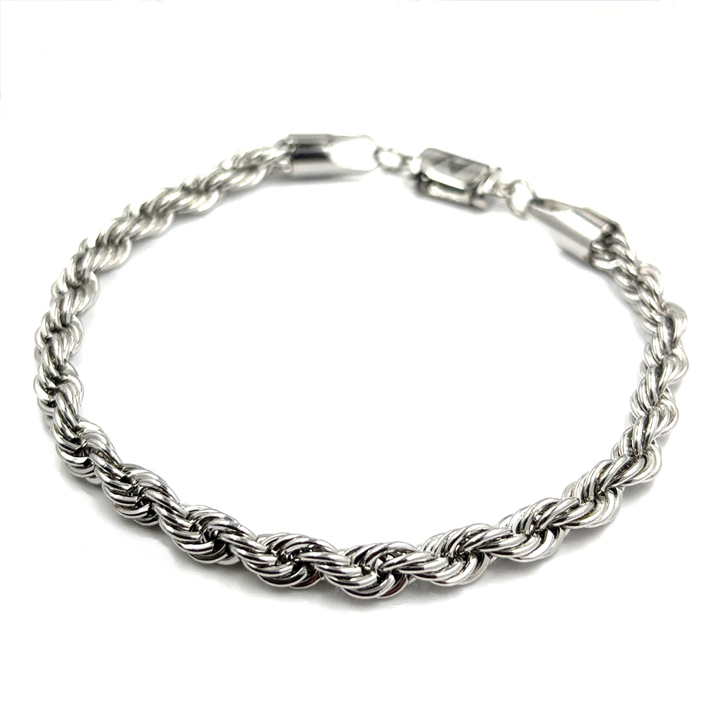Rope Bracelet (Silver) 5MM
