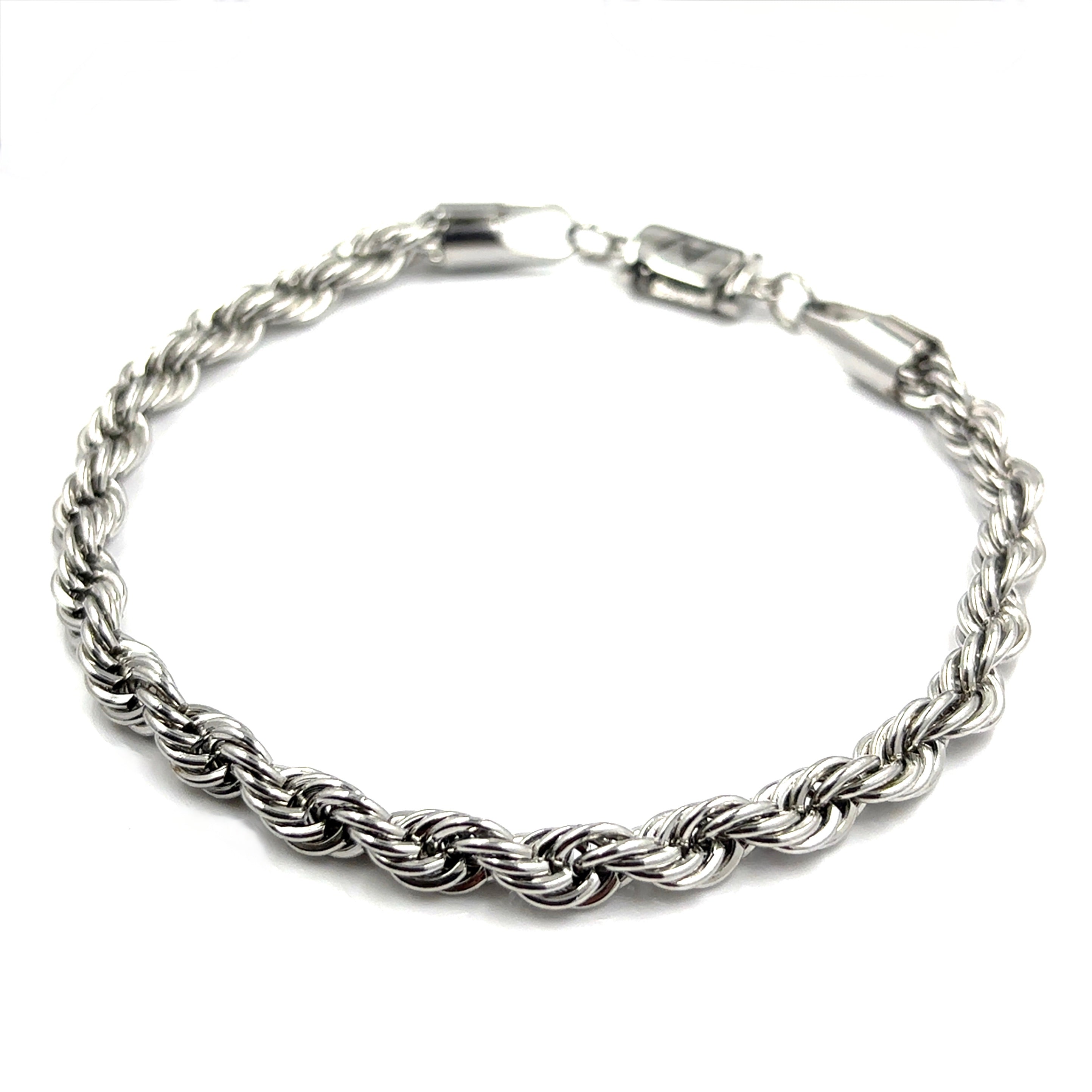 Rope Bracelet (Silver) 5MM
