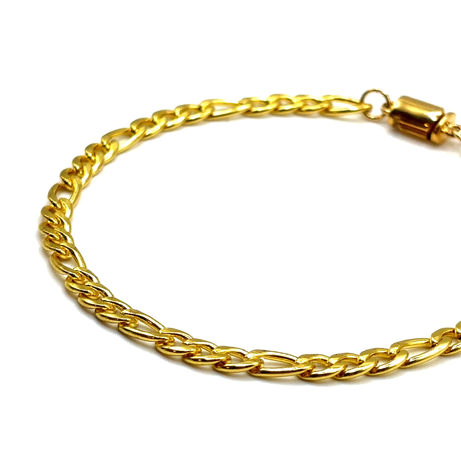 Figaro Bracelet (Gold) 5MM
