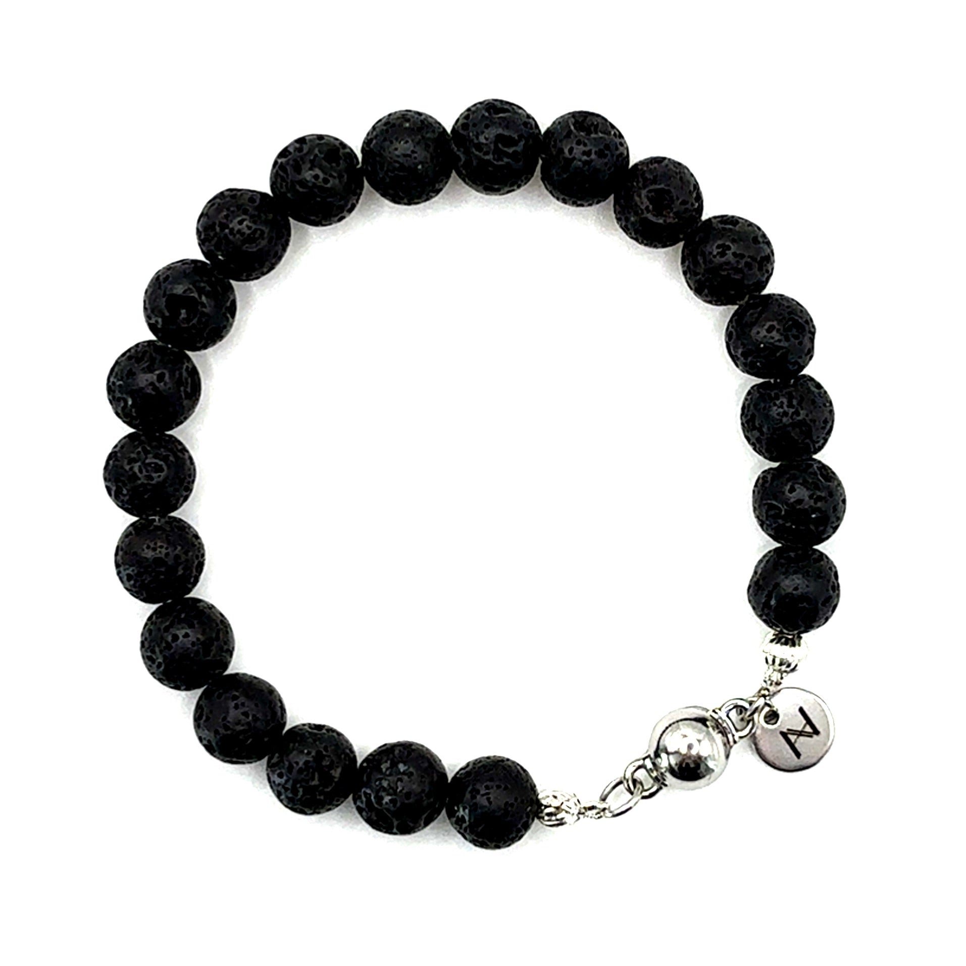 Lava Stone Beaded Bracelet