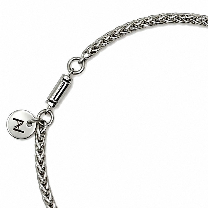 Wheat Bracelet (Silver) 3MM