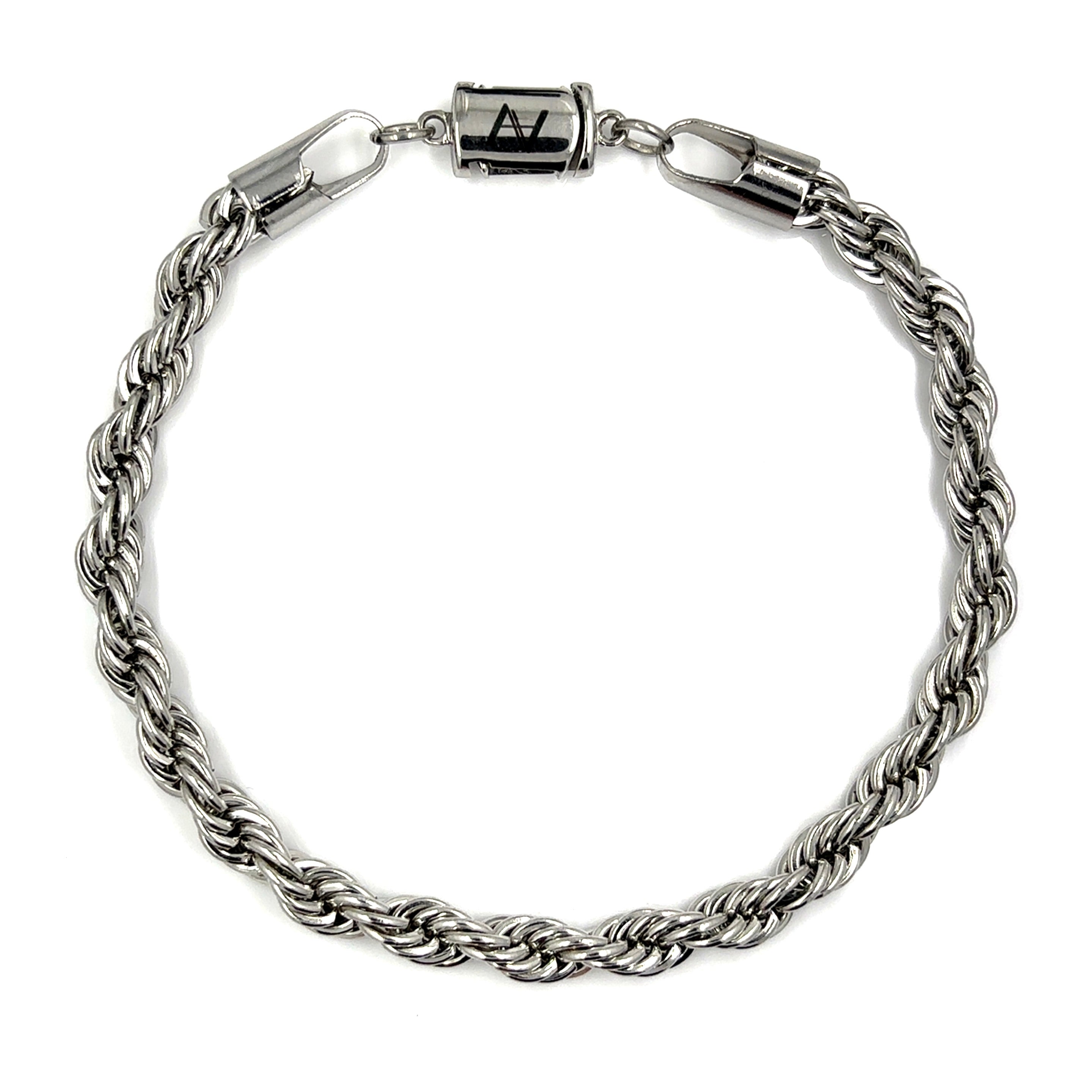 Rope Bracelet (Silver) 5MM