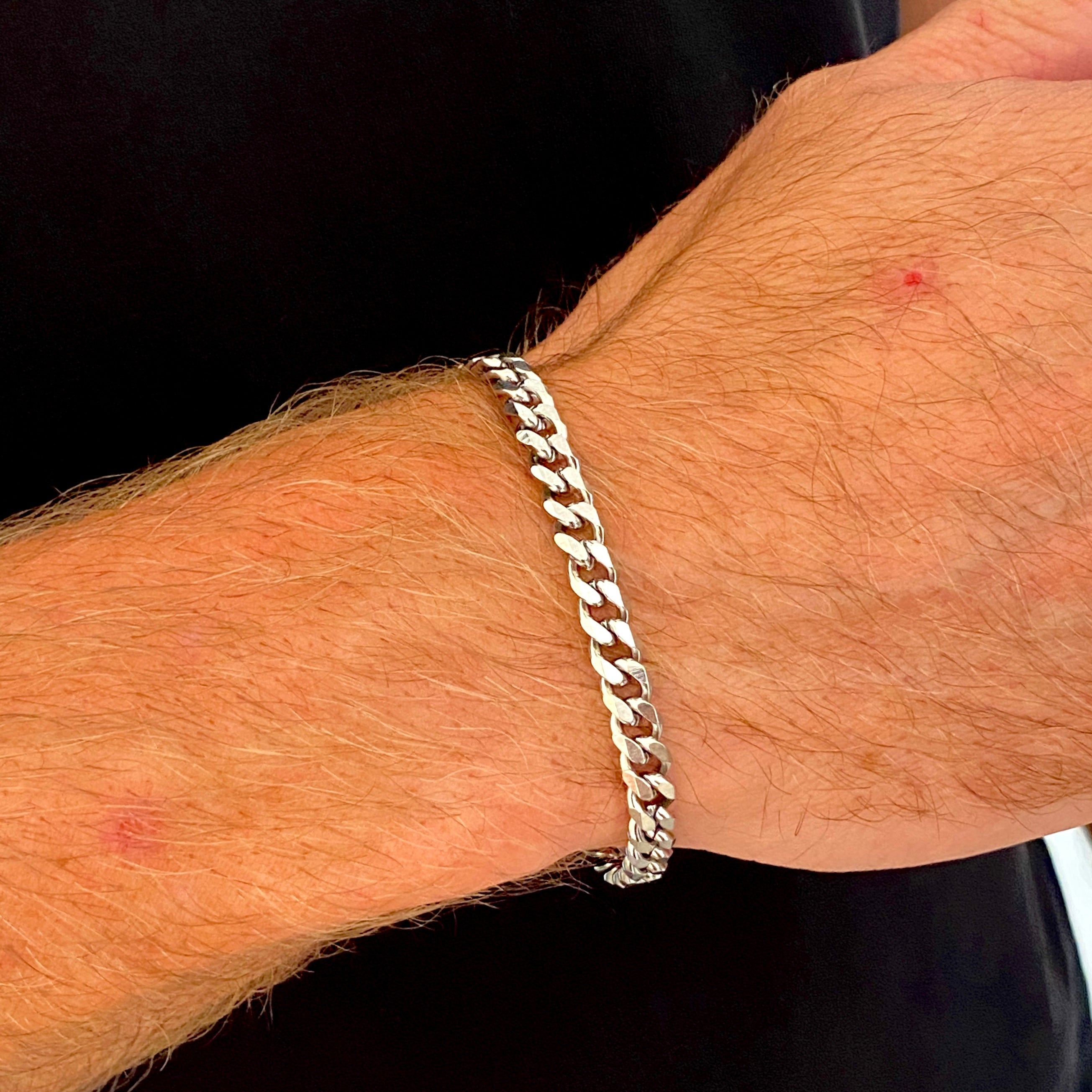 Cuban Link Bracelet (Silver) 6MM