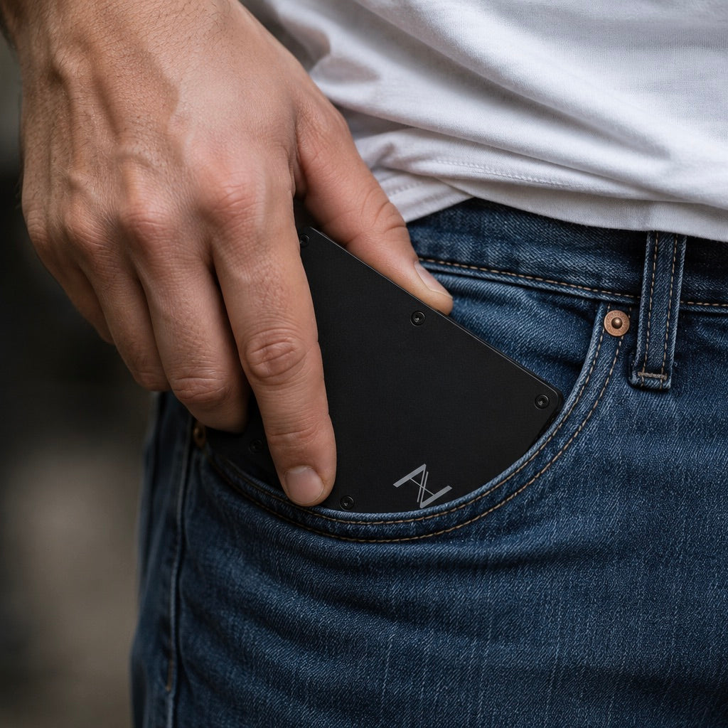 Minimalist Alloy Card Holder