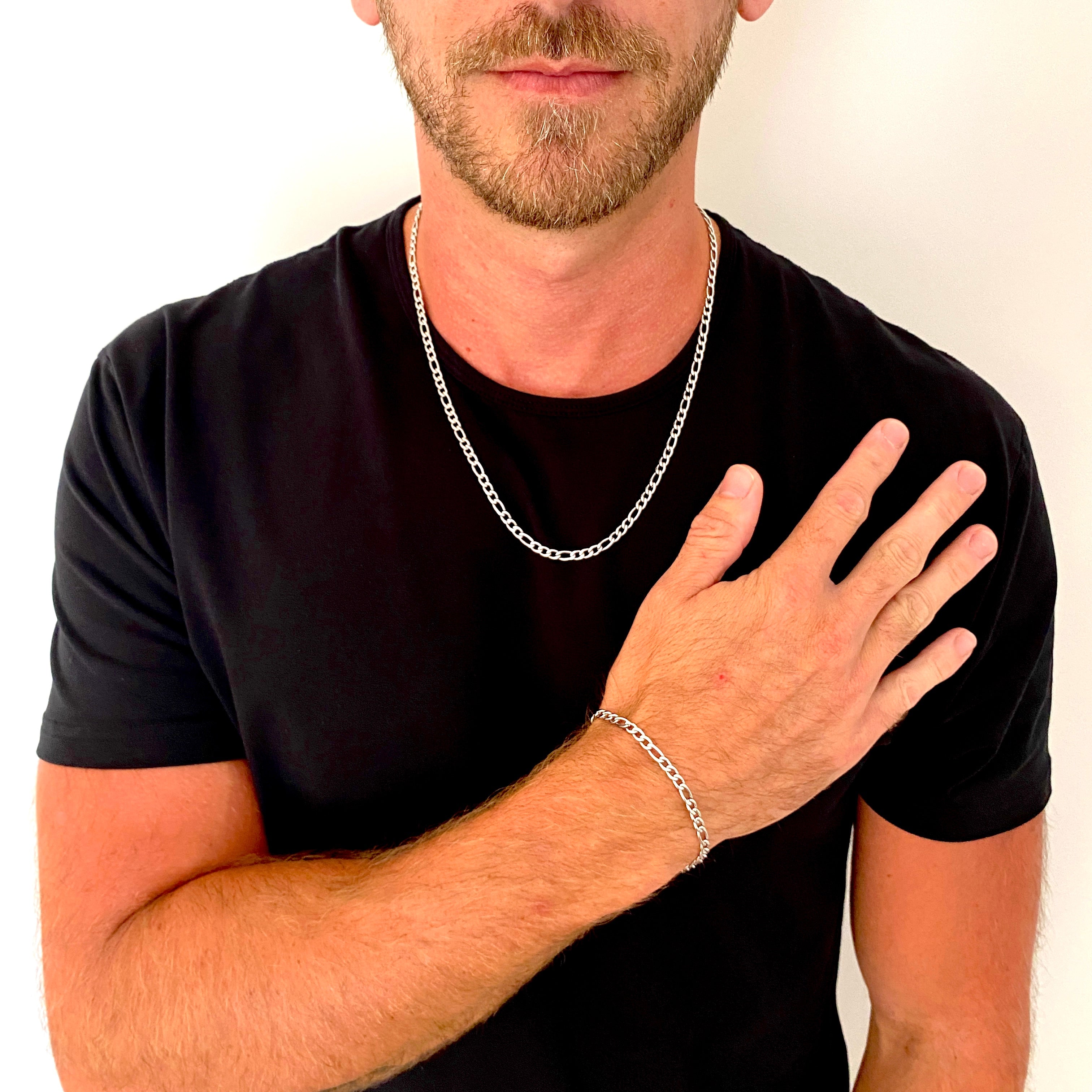 Figaro Chain (Silver) 5MM