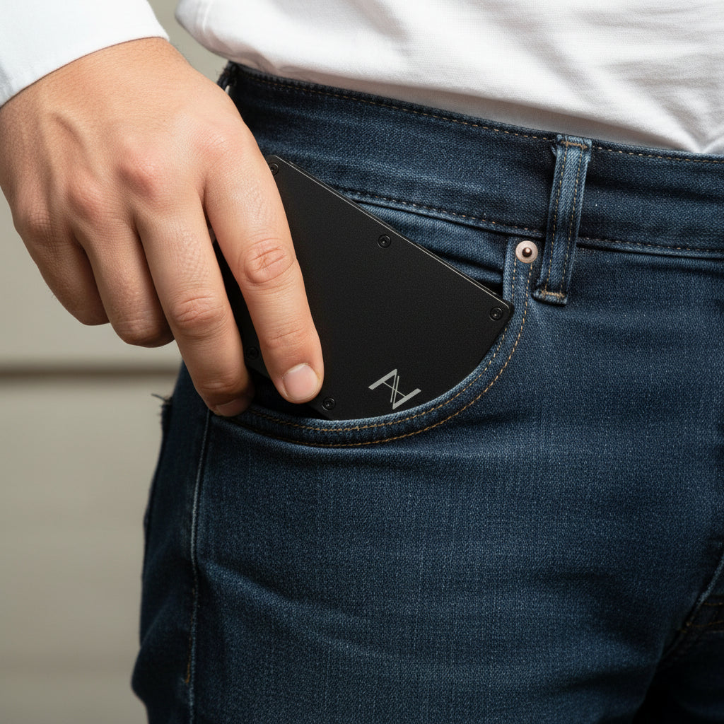 Minimalist Alloy Card Holder