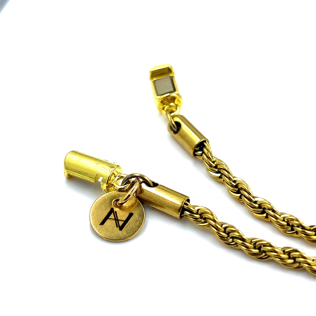 Compass Rose Necklace (Gold)