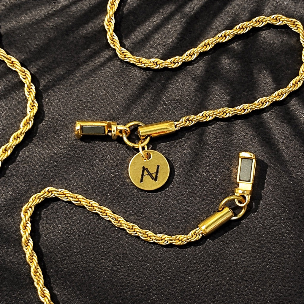 Rope Chain (Gold) 2MM