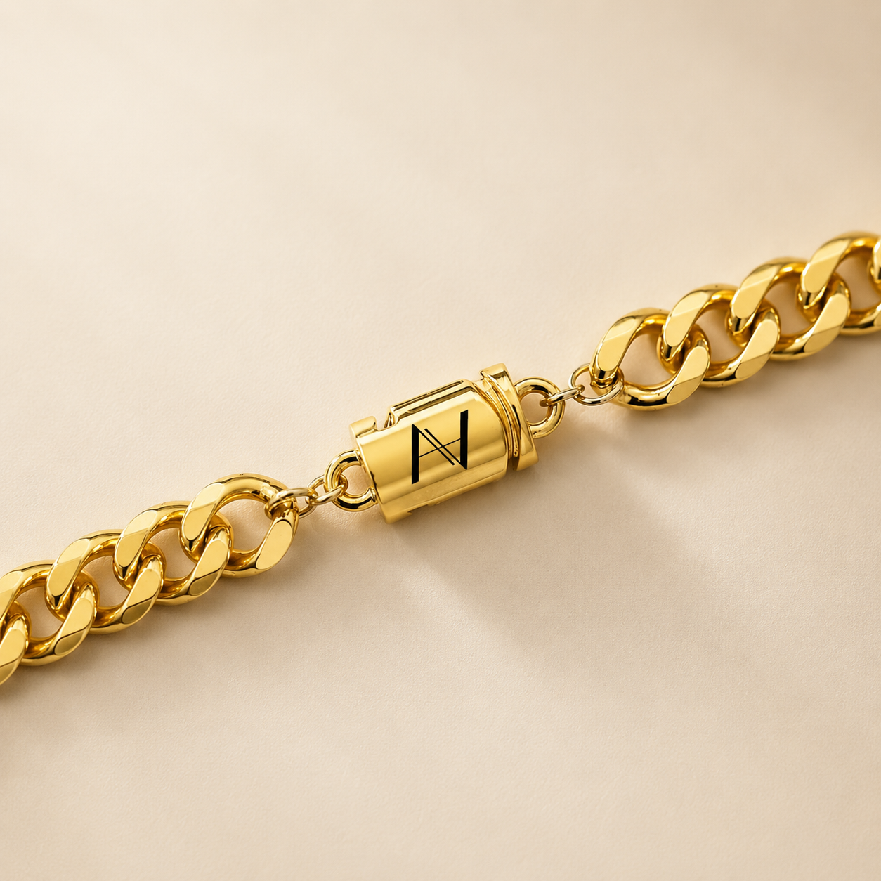 Cuban Link Chain (Gold) 9MM