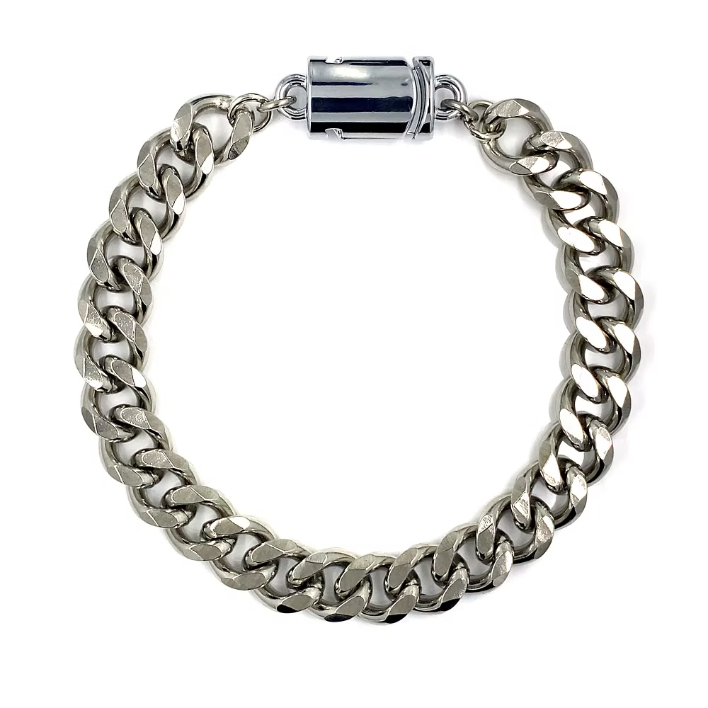 Cuban Link Bracelet (Silver) 9MM