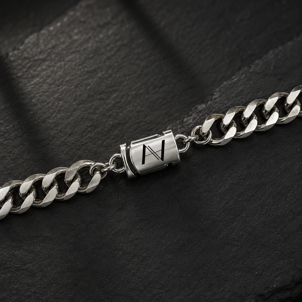 Cuban Link Chain (Silver) 9MM