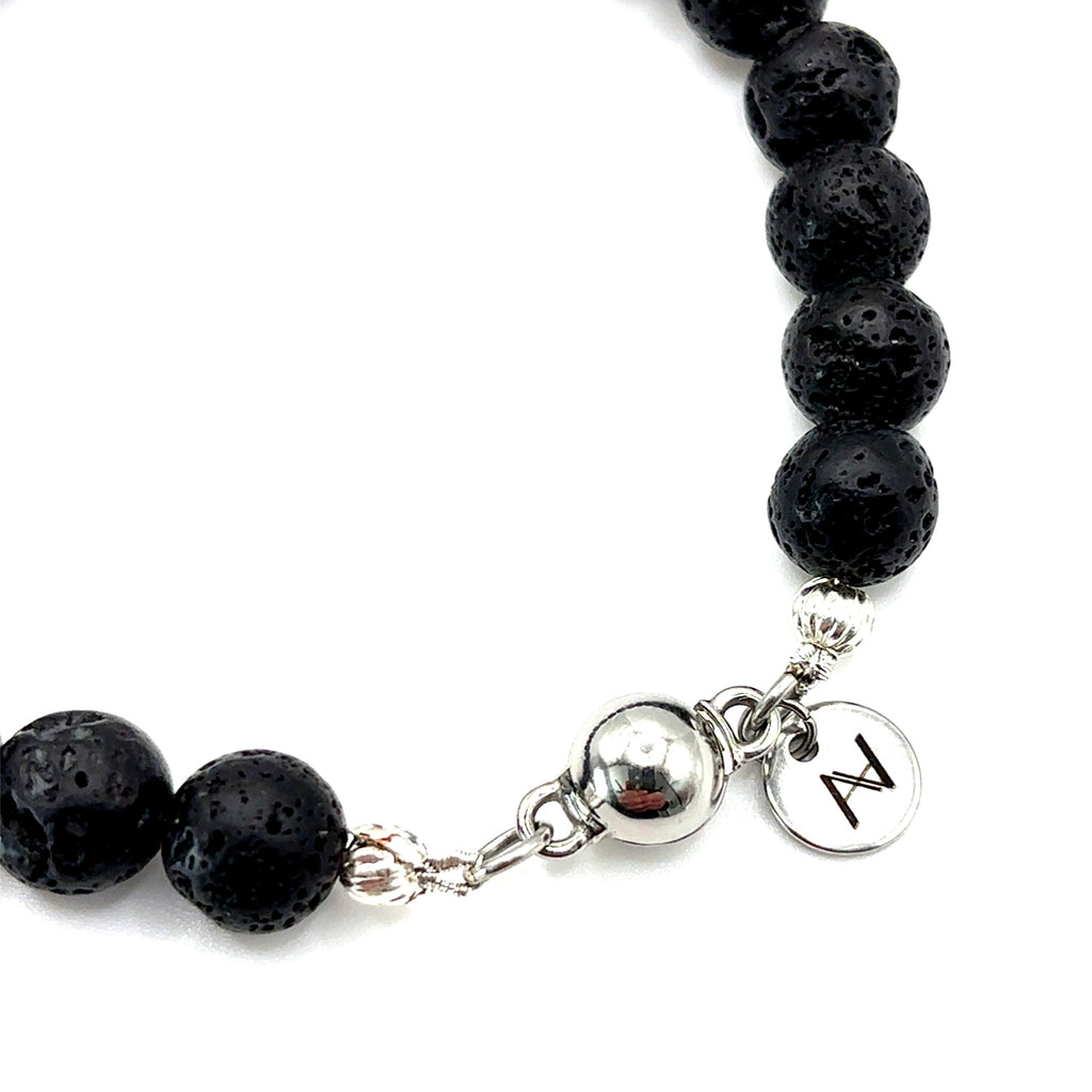Lava Stone Beaded Bracelet