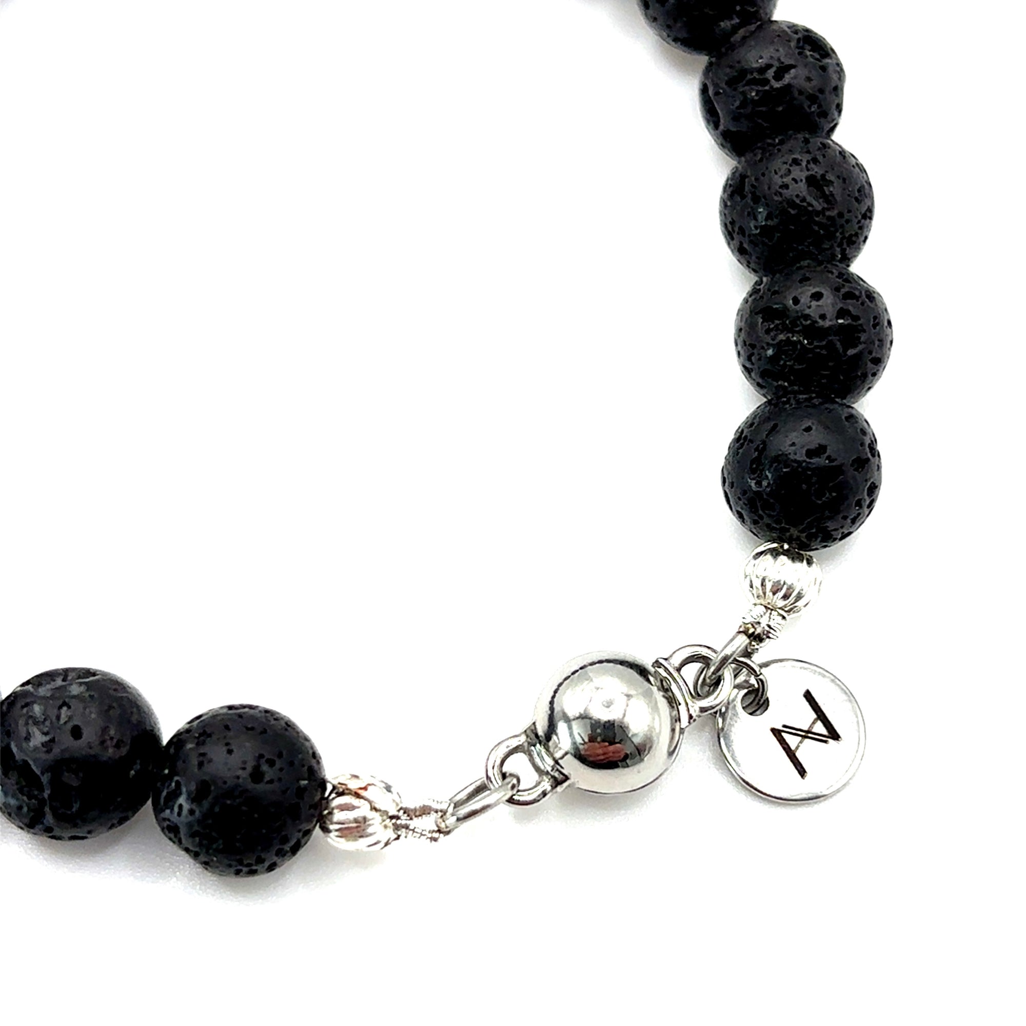 Lava Stone Beaded Bracelet
