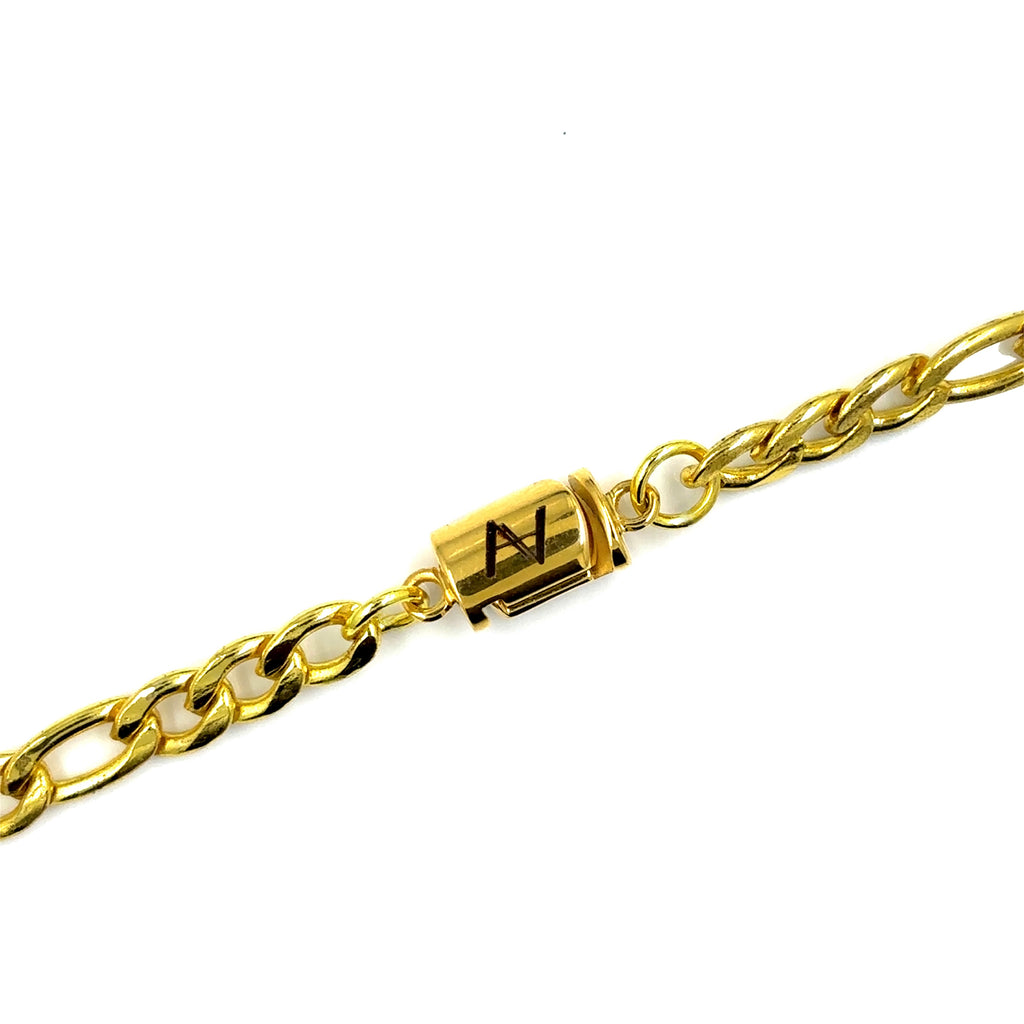 Figaro Chain (Gold) 5MM