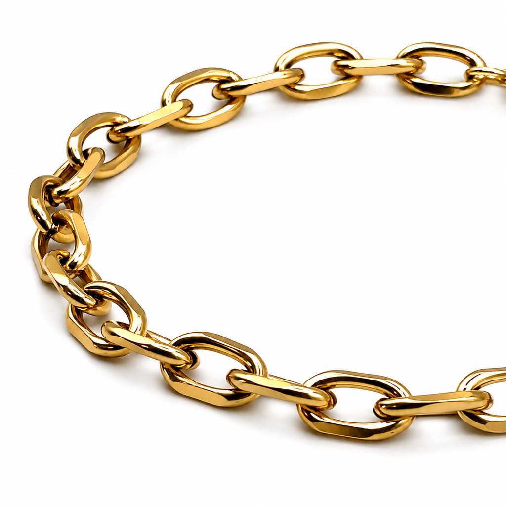 Toggle Bracelet (Gold) 7MM