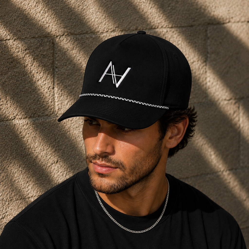 Five-Panel Rope Snapback Cap