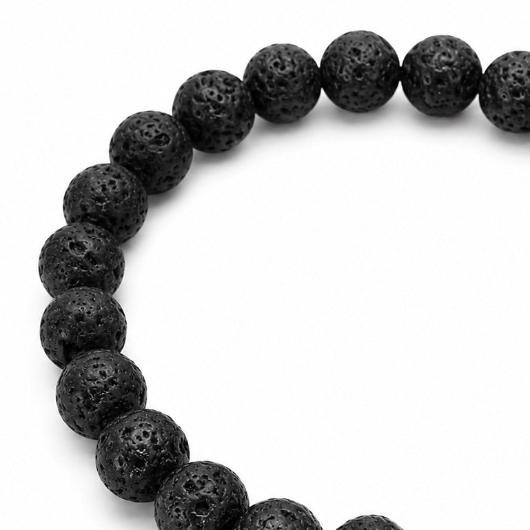Lava Stone Beaded Bracelet
