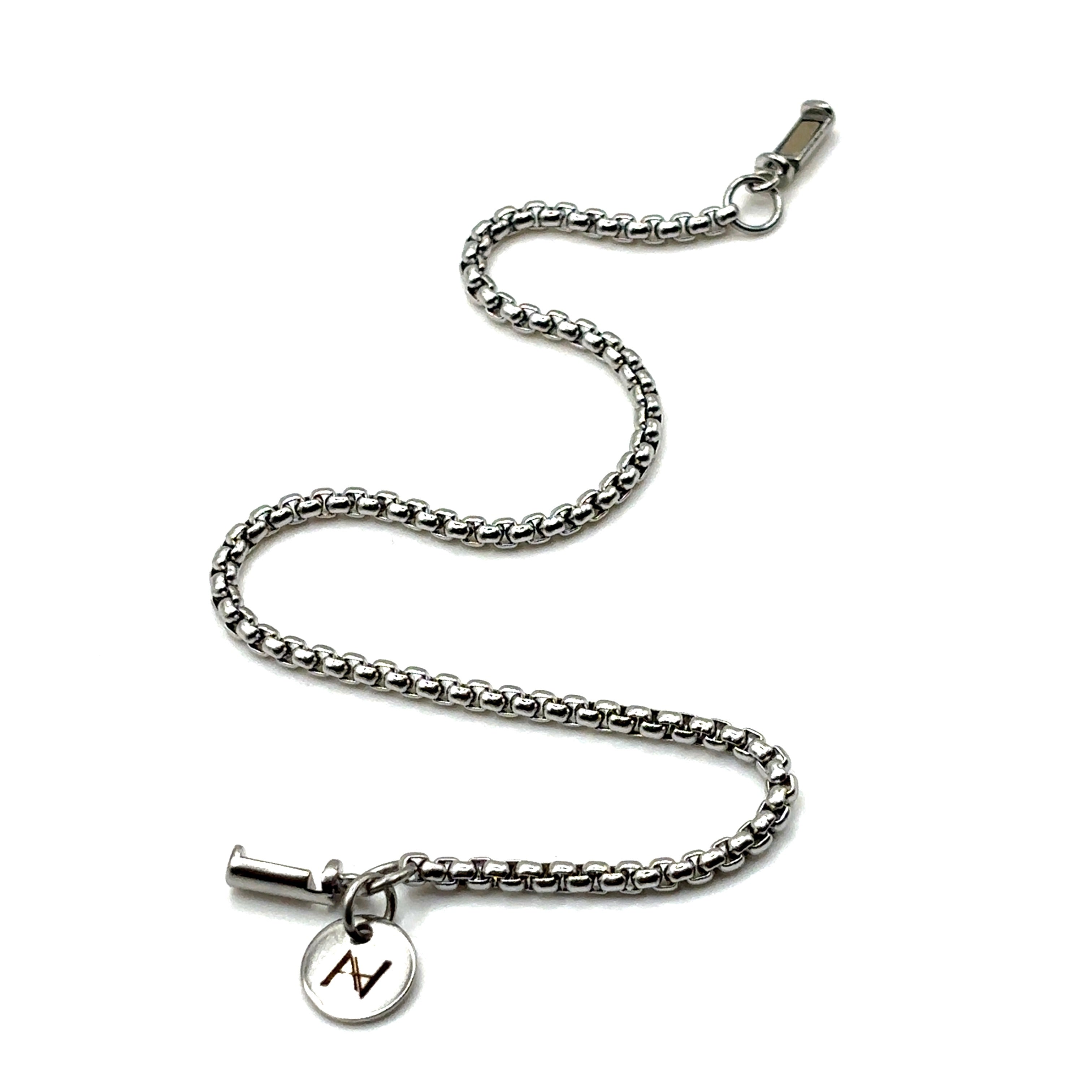 Box Bracelet (Silver) 2MM